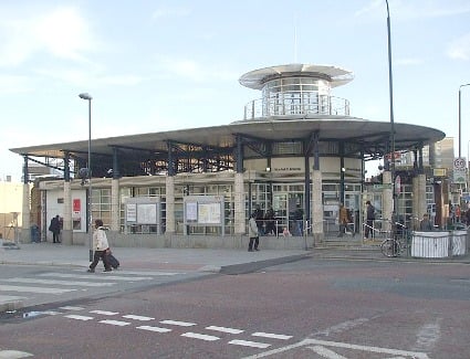 Woolwich Arsenal Train Station, London